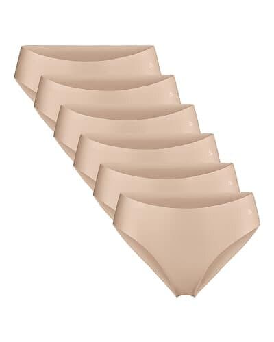 Danish Endurance Invisible Bikini Panties 6-pack