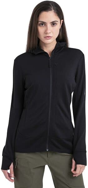 Icebreaker Merino 260 Quantum IV LS Zip Hoodie (Dam)