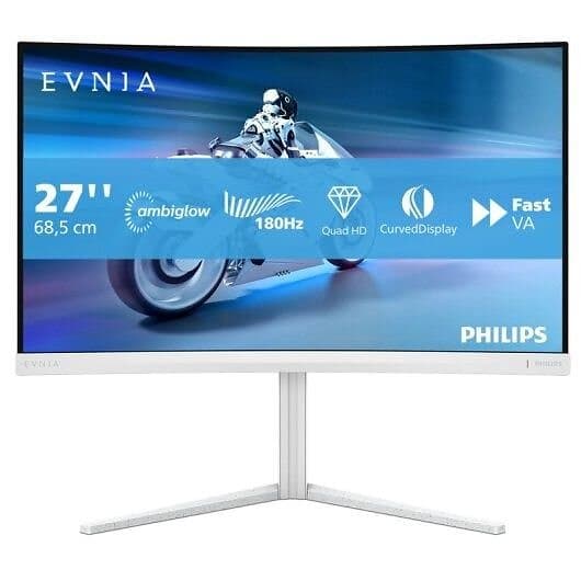 Philips 27" Evnia 5000 27M2C5501 QHD  LED Monitor Curved