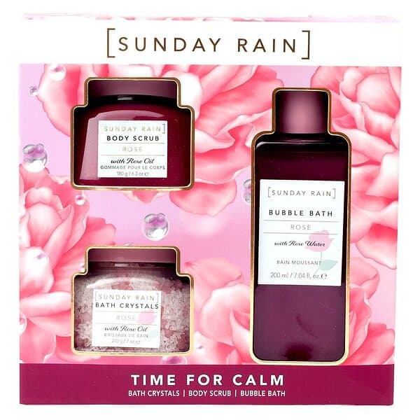 Sunday Rain Blossom Rose Trio