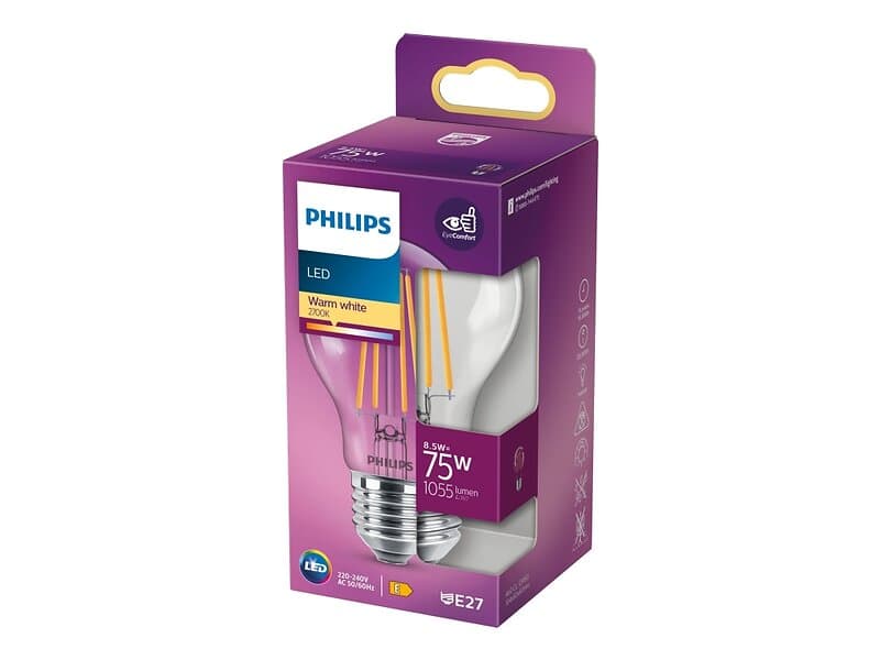 Philips normal E27 LED 10,4 cm