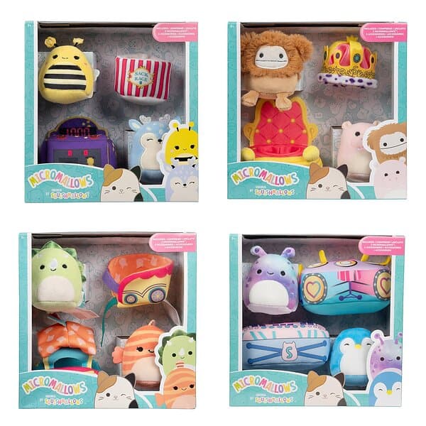 Micromallows Plush Accessory set