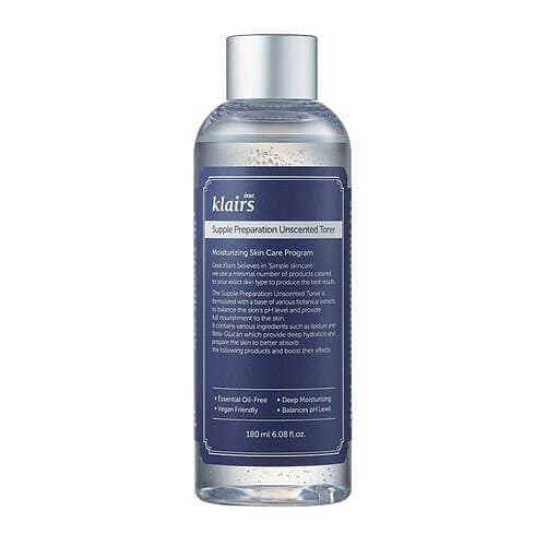 Klairs Dear Supple Preparation Unscented Toner 180ml