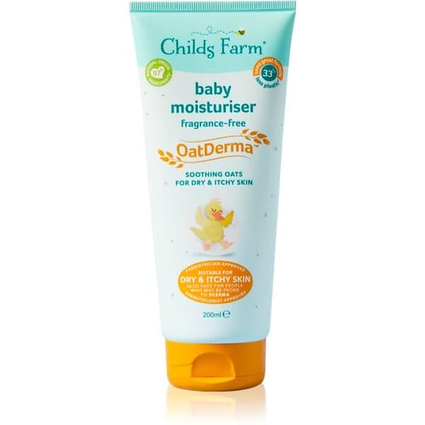 Childs Farm OatDerma Baby Moisturiser Kroppslotion Doftfri för Barn 200ml