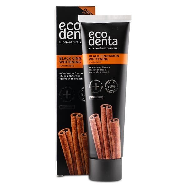 EcoDenta Expert Line Toothpaste, Black Cinnamon, 100ml