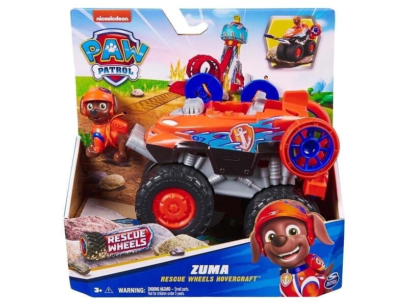  Spin Master Paw Patrol Rescue Wheels Zuma Rescue Wheels Hoovercraft