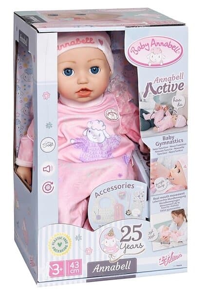 Zapf Creation Baby Annabell Active Annabell 43cm