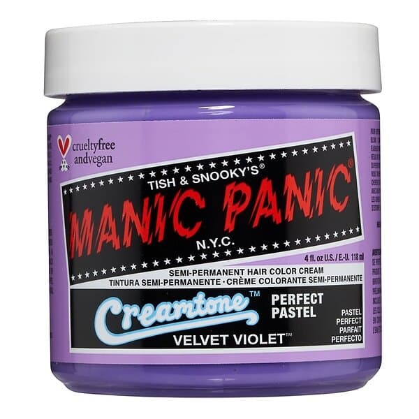 Manic Panic Classic Cream Pastel Velvet Violet 118ml