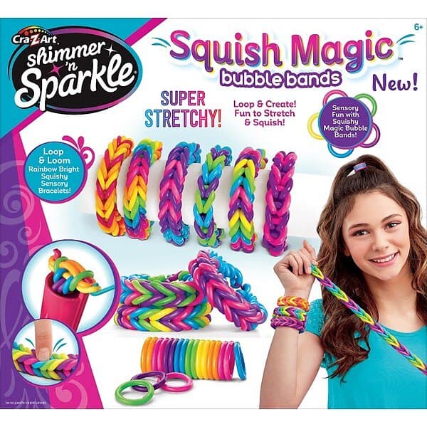 Adlibris Shimmer N Sparkle Squish Magic Bubble Bands