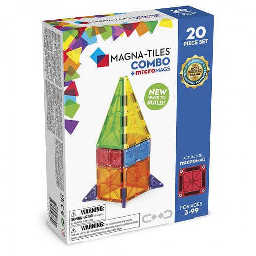 Magna-Tiles Combo MicroMags 20 Delar