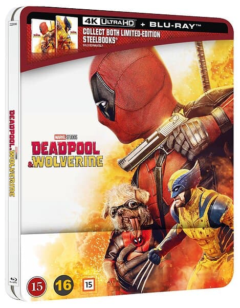 Deadpool & Wolverine Steelbook (4K Ultra HD + Blu Ray)