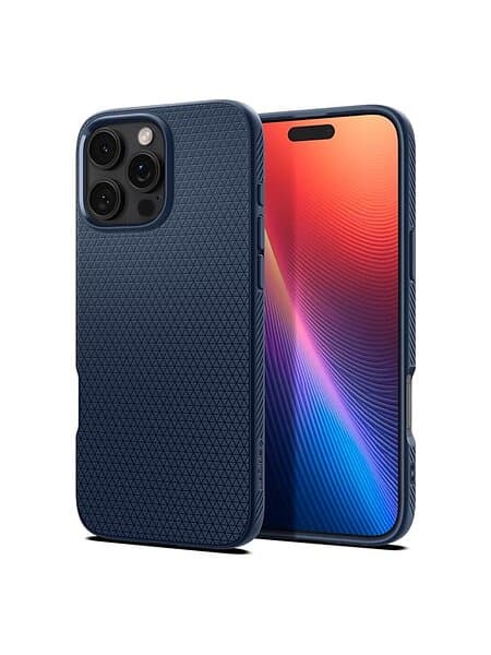 Spigen Liquid Air Navy Blue iPhone 16 Pro