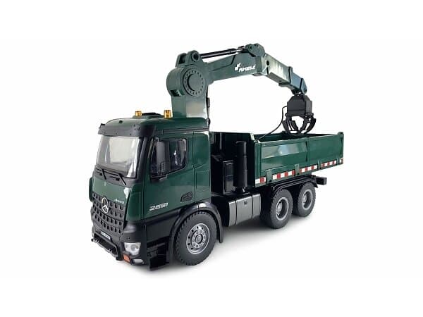 Amewi Mercedes-Benz Arocs Lizenz Kranwagen mit Kipper RTR