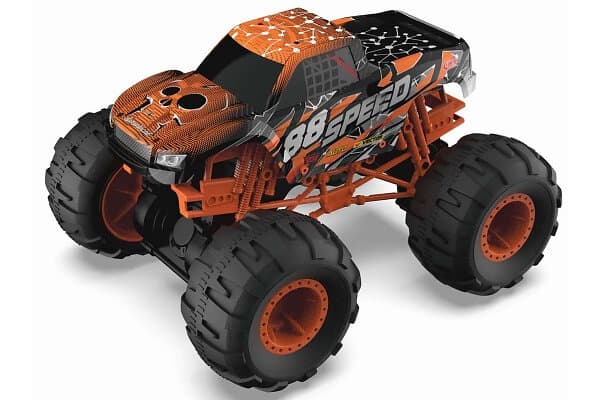 Toymax Tec-Toy Speed Monster R/C 1:12, 2,4G 7,4V, Gyro And Sound Orange (471259)