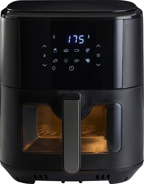 Day airfryer 100543 (svart och aluminium)