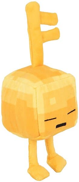 Jinx Minecraft Dungeons Mini Crafter Gold Key Sleeping Golem Plush (4,5 ")