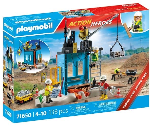 Playmobil My Life 71650 Construction Site