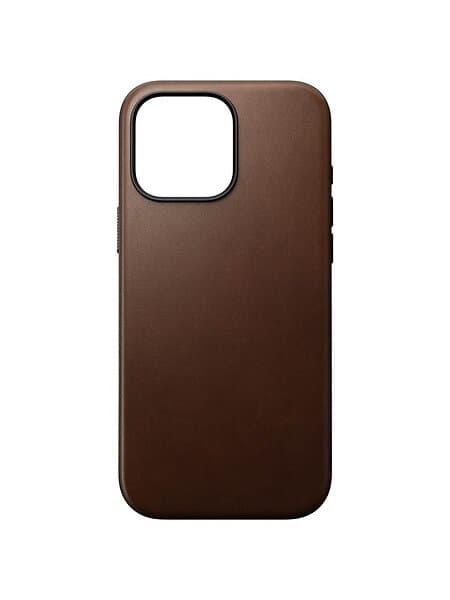 Nomad Modern Leather case Brown iPhone 16 Pro Max