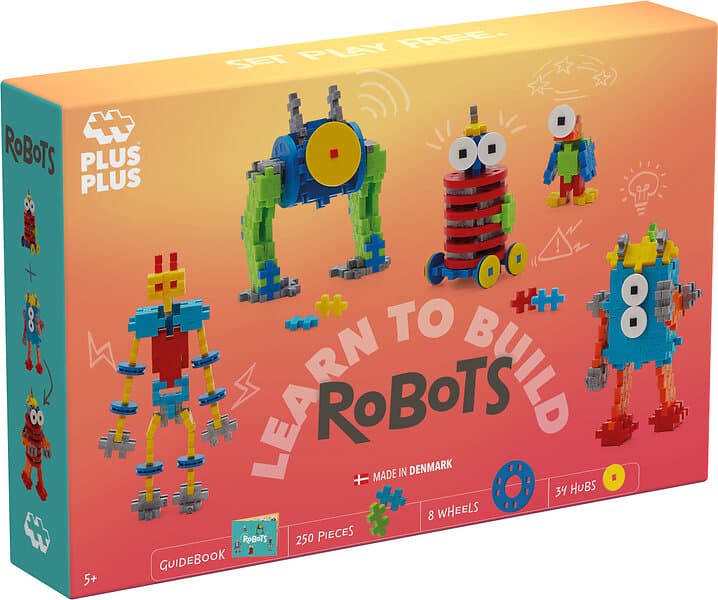 Plus Plus Learn to Build Robots 250 Delar