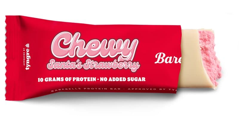 Barebells Chewy Santas Strawberry 40g