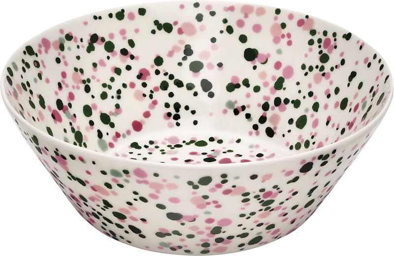 Iittala Oiva Toikka Helle skål o15 cm Rosa-grön