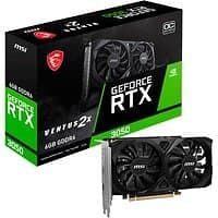 MSI GeForce RTX 3050 Ventus 2X E OC 2xHDMI DP 6GB