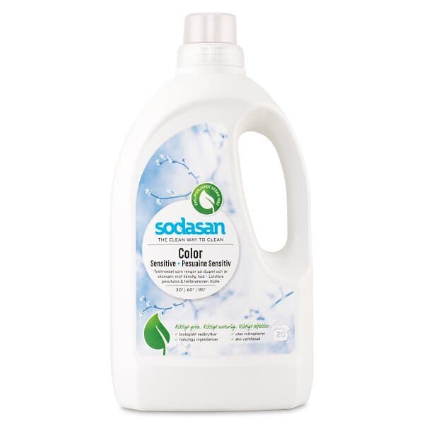 Sodasan Tvättmedel Color Sensitive 1500ml