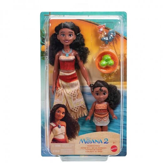 Mattel Disney Vaiana 2 Vaiana & Simea