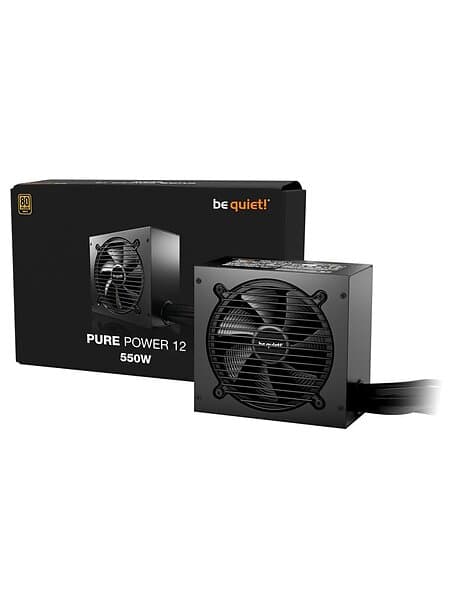 Be Quiet! Pure Power 12  ATX 3.1 80 Plus Gold 550W