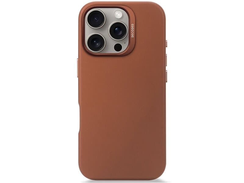 Decoded Leather Backcover Iphone 16 Pro