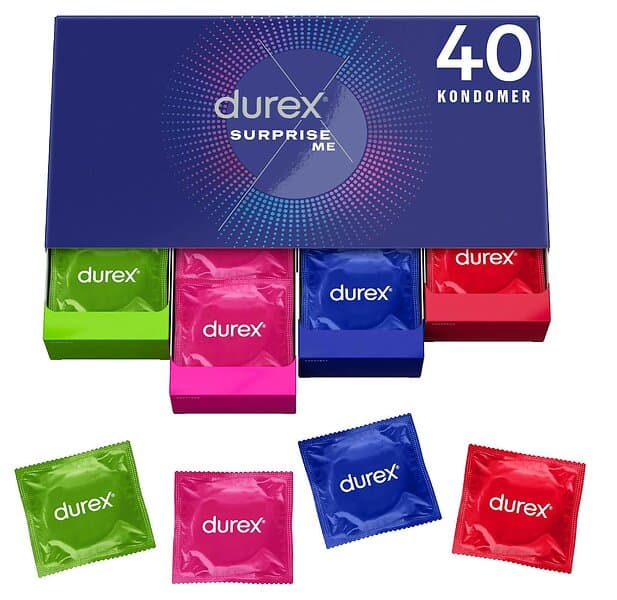 Durex Surprise Me Pack 40 st