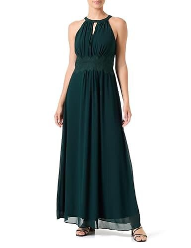 Vila Vimilina Halterneck Maxi Dress