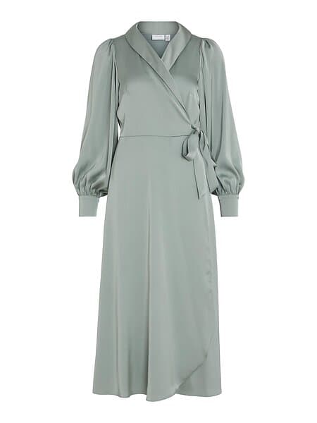 Vila Vienna Ravenna L/S Ankle Wrap Dress