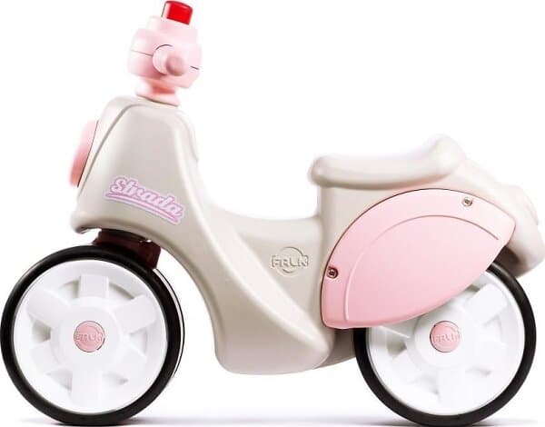 Falk Strada Første Års Scooter Cremfarvet Og Rosa (808-015)