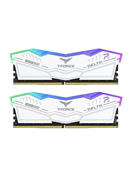 Team Group T-Force Delta White RGB DDR5 7200MHz 2x16GB (FF4D532G7200HC34ADC01)