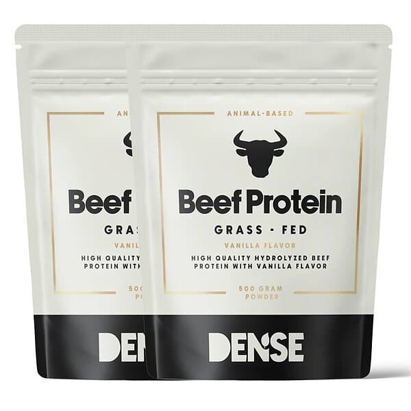 Dense Biffprotein Vanilj Ekonomipack 2x500g