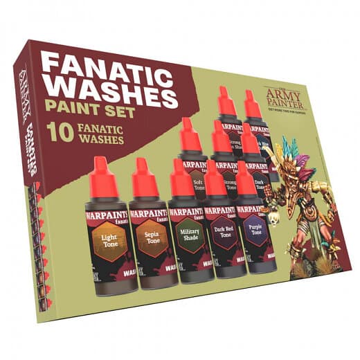 Army Painter : Fanatic Washes Paint Set