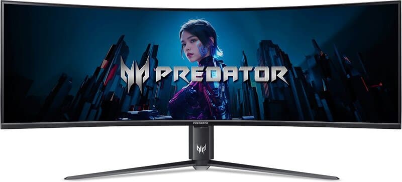 Acer 57" Predator Mini LED DUHD (1000R) 120 Hz USB-C