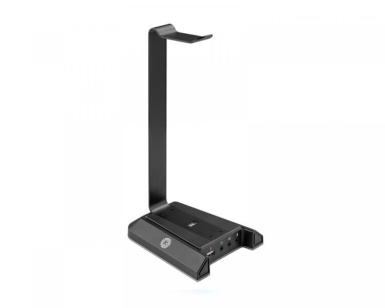 MaxMount Premium RGB Headset Docking Station Svart Hörlursstativ