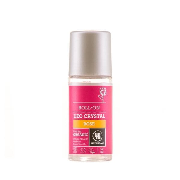 Urtekram Rose Deo Crystal Roll-On 50ml