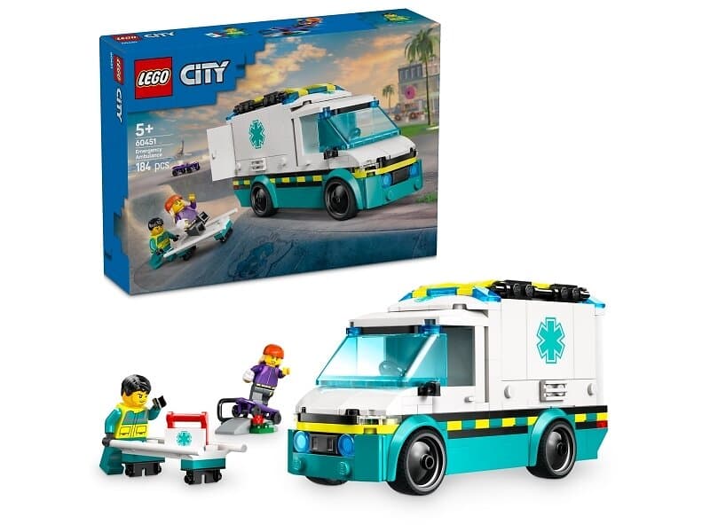 LEGO City 60451 Emergency Ambulance 