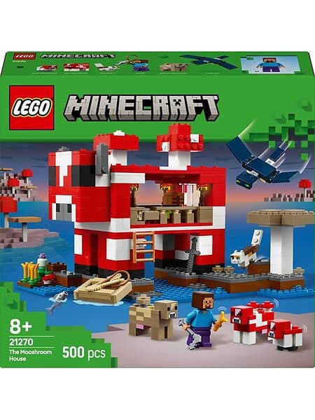 LEGO Minecraft 21270 The Mooshroom House