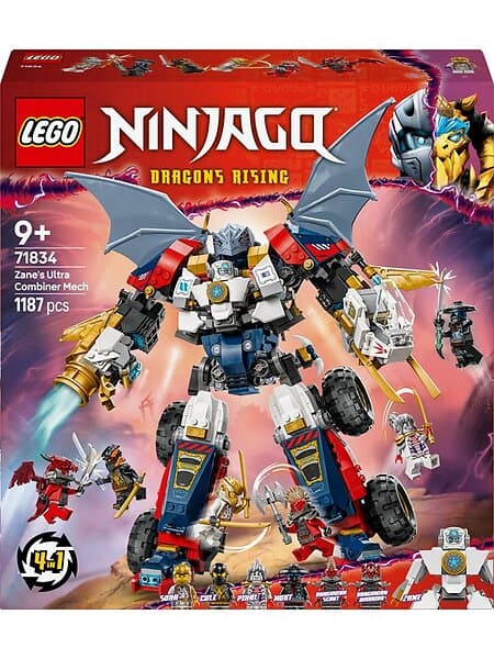 LEGO Ninjago 71834 Zane's Ultra Combiner Mech