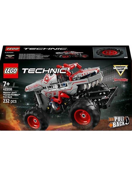 LEGO Technic 42200 Monster Jam™ ThunderROARus™ Pull-Back