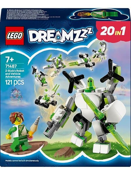 LEGO DREAMZzz 71487 Z-Blob's Robot and Vehicle Adventures