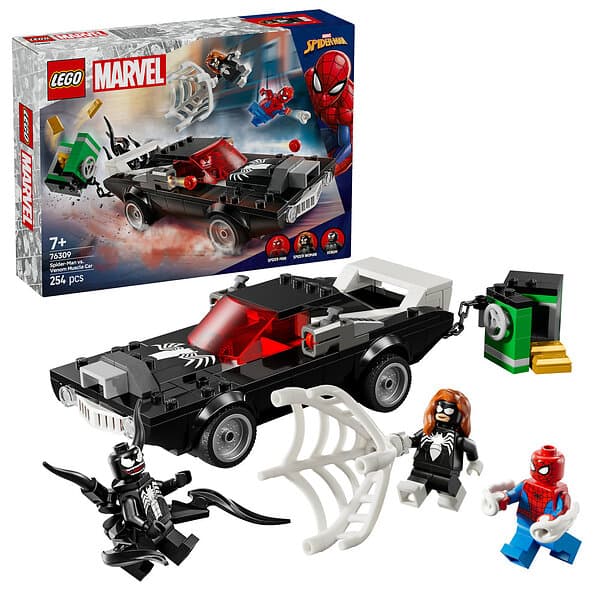 LEGO Marvel Super Heroes 76309 Spider-Man vs. Venom Muscle Car