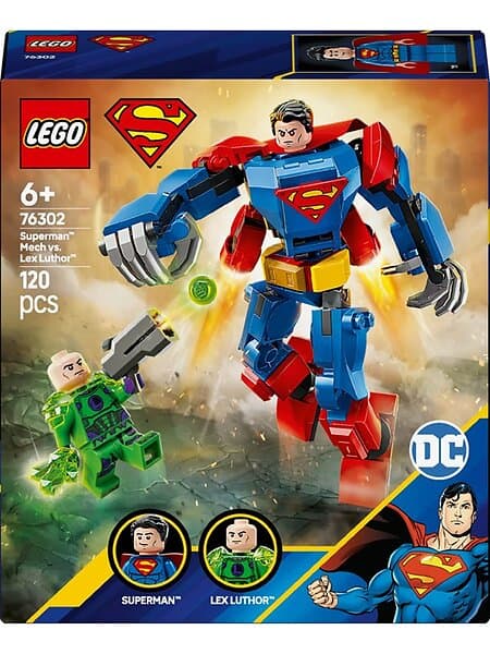 LEGO DC Comics Super Heroes 76302 Superman™ Mech vs. Lex Luthor™