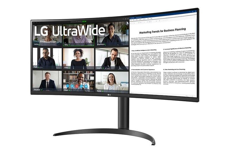 LG UltraWide 34WR55QK-B 34" 5ms WQHD