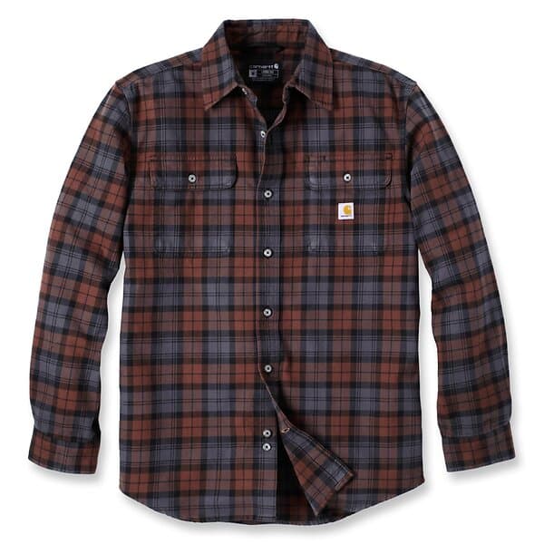 Carhartt Flannel L/s Plaid Shirt (Herr)