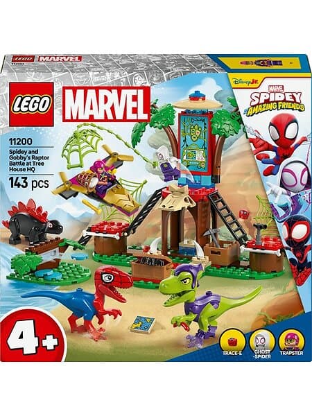 LEGO Marvel 11200 Spideys och Gobbys raptorstrid vid trädkojan